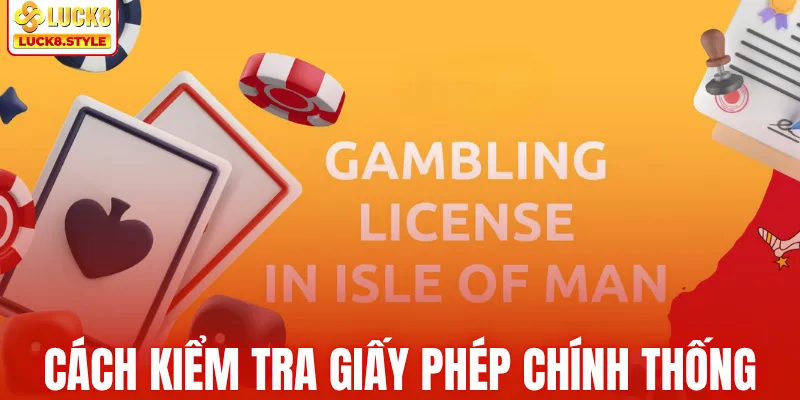 Cách kiểm tra giấy phép chính thống